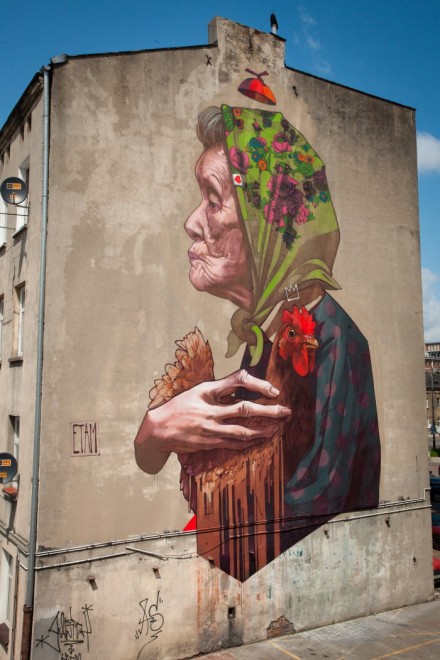 Street art: la città si colora, ledificio è una tela - Repubblica.it