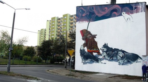 Street art: la città si colora, ledificio è una tela - Repubblica.it